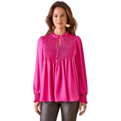 Blouses Blouse satin à plis nervurés - Daxon - Modalova
