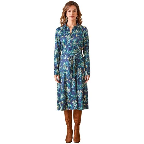 Robe Robe ample col chemisier boutonnée - Daxon - Modalova