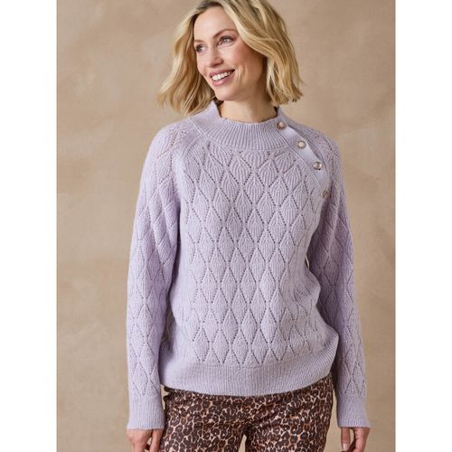 Pull Pull col montant maille fantaisie - Daxon - Modalova