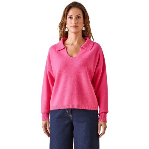 Pull Daxon Pull pure laine col polo - Daxon - Modalova
