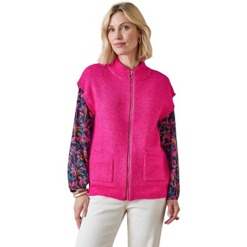 Pull Gilet sans manches zippé - Daxon - Modalova