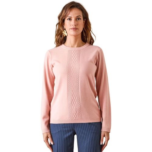 Pull Pull avec torsades toucher doux - Daxon - Modalova