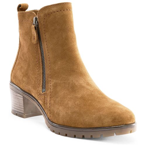 Boots Boots dessus cuir velours - Pediconfort - Modalova