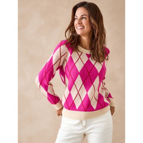 Pull Pull jacquard géométrique - Daxon - Modalova