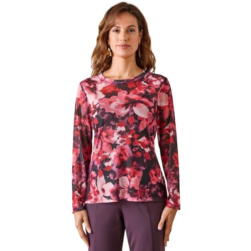 T-shirt Tee-shirt résille manches longues - Daxon - Modalova