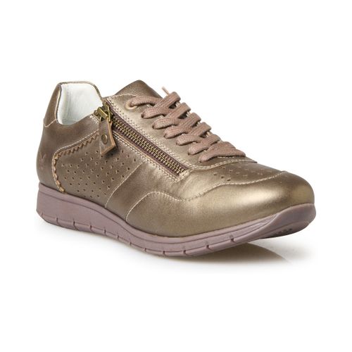 Baskets basses Baskets tout cuir semelle amovible - Pediconfort - Modalova
