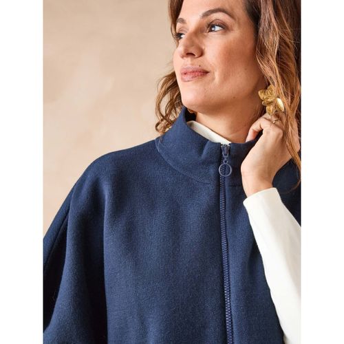 Ponchos / Capes de pluie Cape zippée en maille milano - Daxon - Modalova