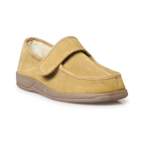 Chaussons Derbies à scratch fourrés - Pediconfort - Modalova