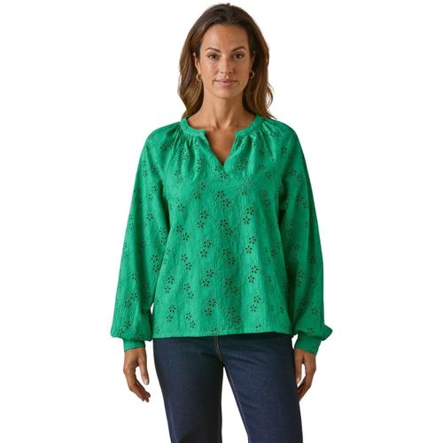 Blouses Blouse style vareuse broderie anglaise - Daxon - Modalova