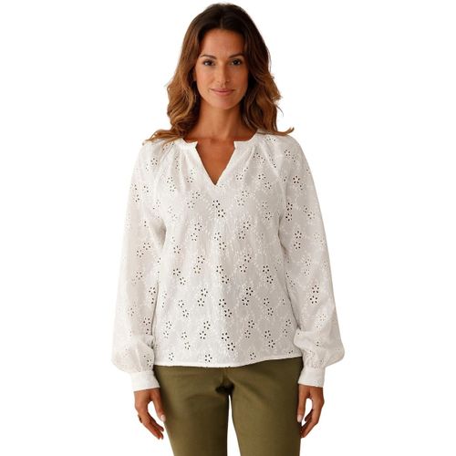 Blouses Blouse style vareuse broderie anglaise - Daxon - Modalova