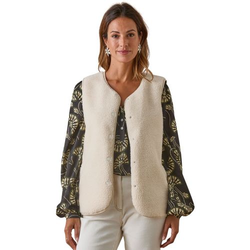 Gilets de costume Veste maille moutonnée sans manches - Daxon - Modalova