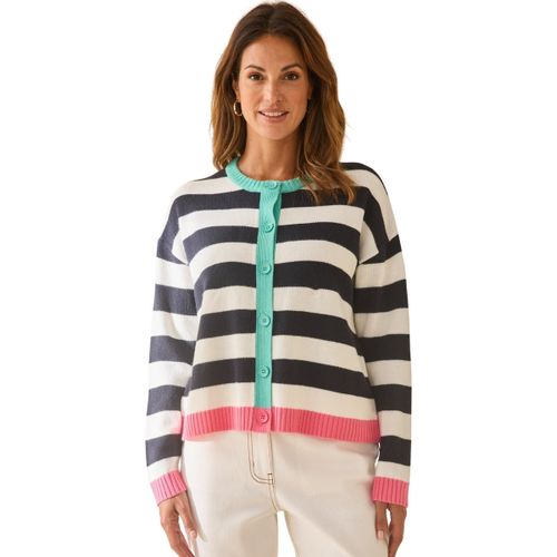 Gilet Daxon Cardigan à rayures - Daxon - Modalova