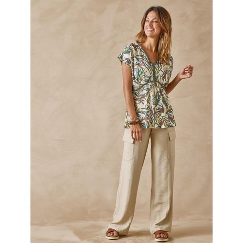 Pantalon Pantalon cargo élastiqué - Daxon - Modalova