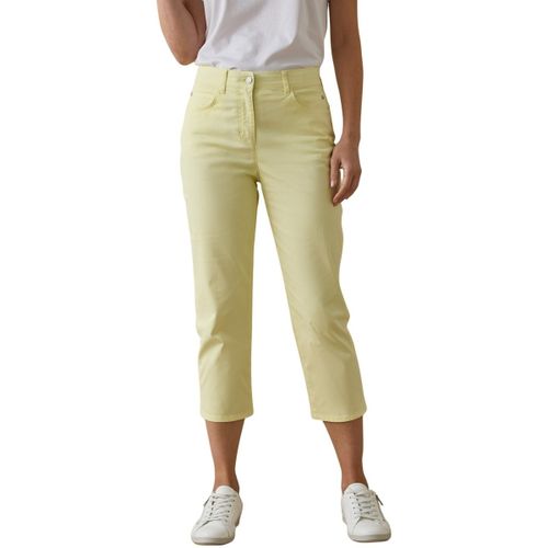 Pantalon Pantacourt en gabardine avec élastique - Daxon - Modalova