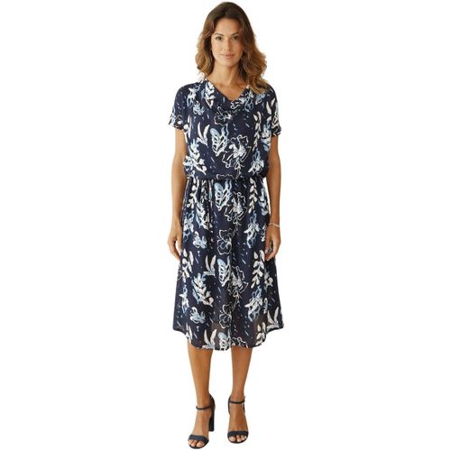Robes midi Robe col bénitier en maille - Daxon - Modalova