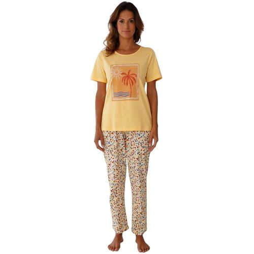 Ensembles de pyjama Tee-shirt de pyjama en coton - Daxon - Modalova