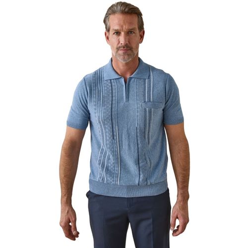 Polo Pul polo jacquard zippé - Daxon - Modalova