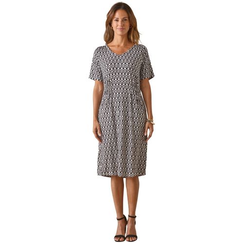 Robe Robe manches courtes en maille - Daxon - Modalova