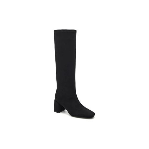 Bottes Bottes Hautes Extensibles à Talon Carré - noir - Vera Collection - Modalova