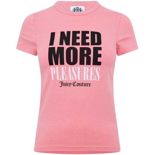 T-shirt Juicy Couture Pleasures - Juicy Couture - Modalova