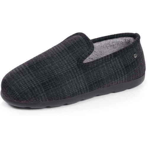 Chaussons Chaussons Charentaises Tartan Noir - Isotoner - Modalova