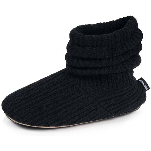 Chaussons Chaussons Bottillons tricot et nœud satin - Isotoner - Modalova