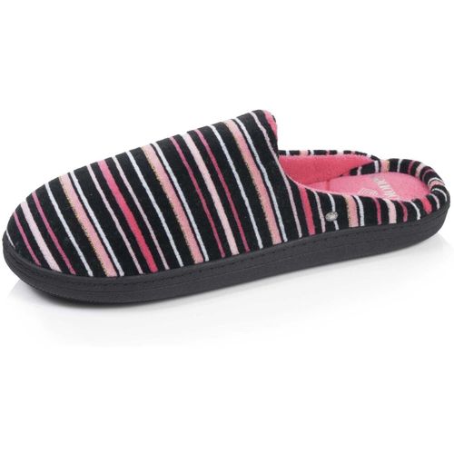 Chaussons Chaussons Mules Rayures Roses - Isotoner - Modalova