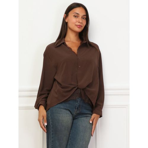 Chemise Chemisiers, blouses - Marron - La Modeuse - Modalova