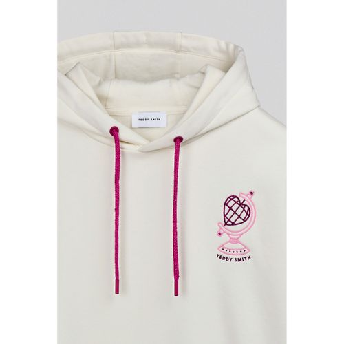 Sweatshirts à capuche Sweat S-JULIETTE HOOD Middle White - Teddy Smith - Modalova