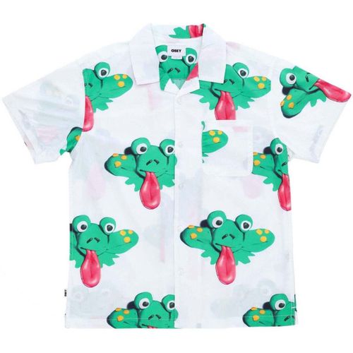 Chemise Obey Frogman Woven S - Obey - Modalova