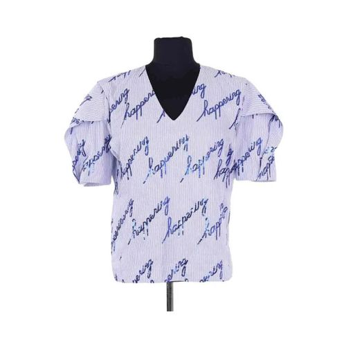 Blouses Sandro T-shirt bleu - Sandro - Modalova