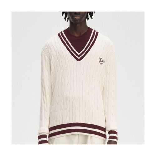 Pull Cable Knit Tennis Jumper - Fred Perry - Modalova