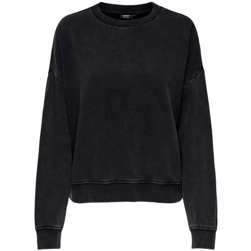 Sweat-shirt 15243380 SWEAT LIFE-OVERSIZE BLACK - Only - Modalova
