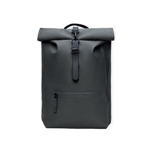 Sac a dos Rolltop Rucksack W3 - Dark Grey - Rains - Modalova