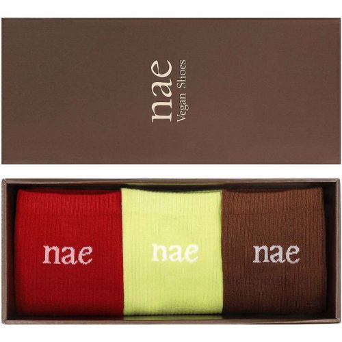 Chaussettes Animal Friendly Socks Pack3 - Nae Vegan Shoes - Modalova