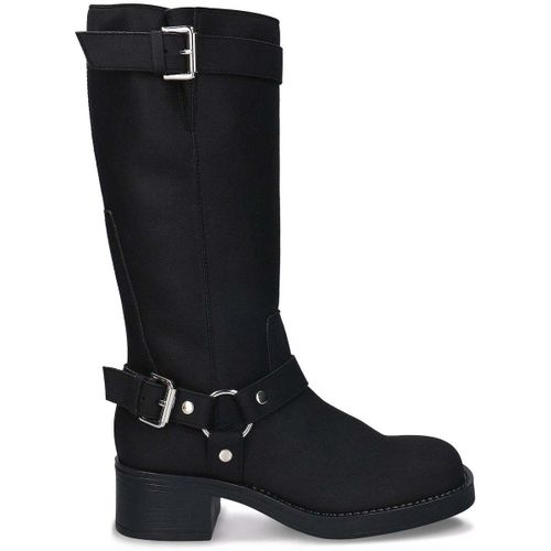 Boots Bottes Véganes Style Motard Ruby Noir - Nae Vegan Shoes - Modalova