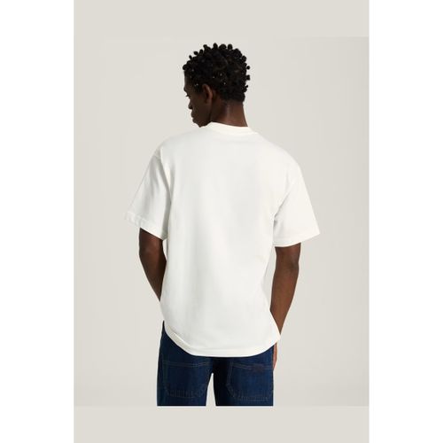 T-shirt Vn0010ffwht1 Left Chest Ii Loose Ss - Vans - Modalova