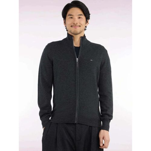 Sweat-shirt Gilet zippé gris - Eden Park - Modalova
