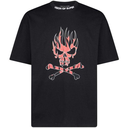 T-shirt Skull Print Tee - Vision Of Super - Modalova