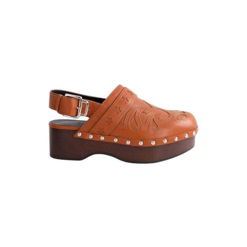 Sabots Mules Hippie HIPPIE camel - Hermès Paris - Modalova