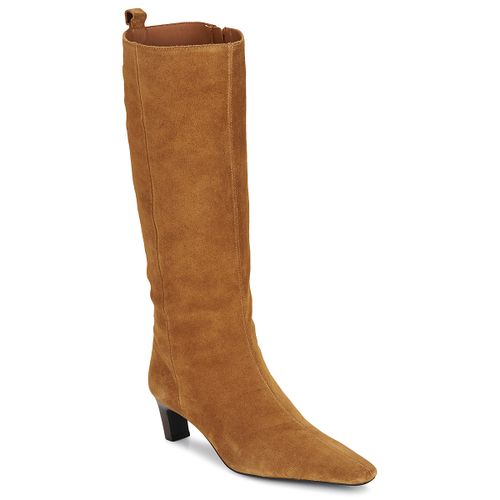 Bottes à talon KITTEN HEEL SUEDE HIGH BOOT - Tommy Hilfiger - Modalova