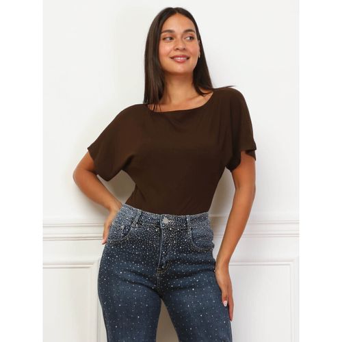 Blouses Tops, t-shirts - Marron - La Modeuse - Modalova