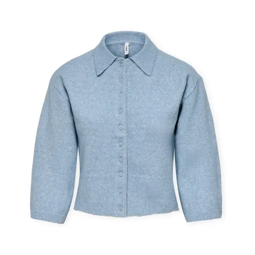 Gilet Macey Cardigan - Dusty Blue/Melange - Only - Modalova