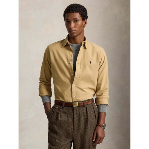 Chemise Chemise ajustée beige en coton - Ralph Lauren - Modalova