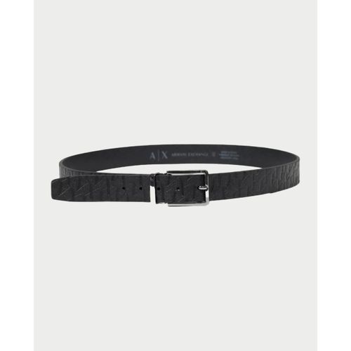Ceinture Ceinture AX avec logo imprimé sur toute la surface - Armani Exchange - Modalova