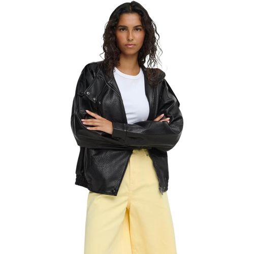 Veste Jdyraye Pu Oversized Bomber Jacket Pnt 15382263 - Jacqueline De Yong - Modalova