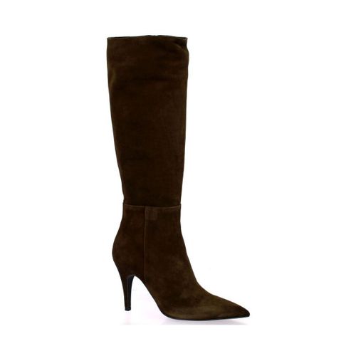 Bottes à talon Bottes cuir velours - Fremilu - Modalova