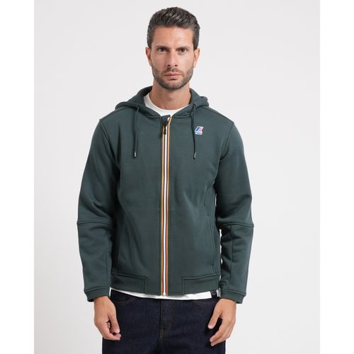 Sweatshirts à capuche Sweat-shirt zippé Prosper en coton brossé - K-Way - Modalova