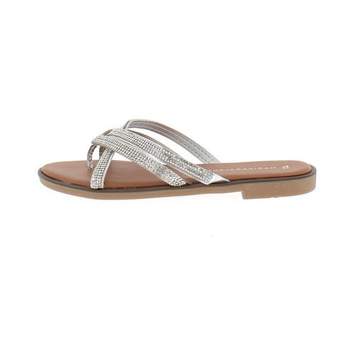 Sandales plates mg1e160-silver - Marina Galanti - Modalova