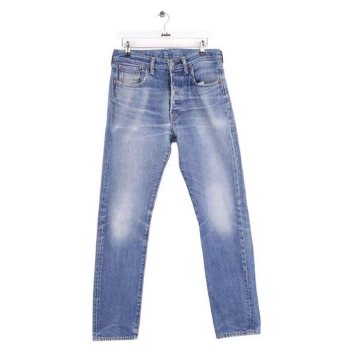 Jeans Levis Jean droit 501 bleu - Levis - Modalova
